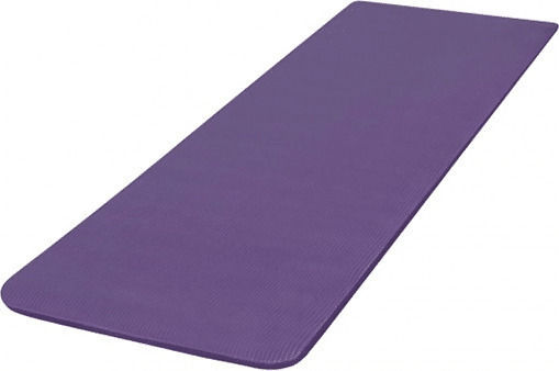 Optimum Στρώμα Γυμναστικής Pilates Μωβ με Ιμάντα Μεταφοράς (183x61x1.5cm)