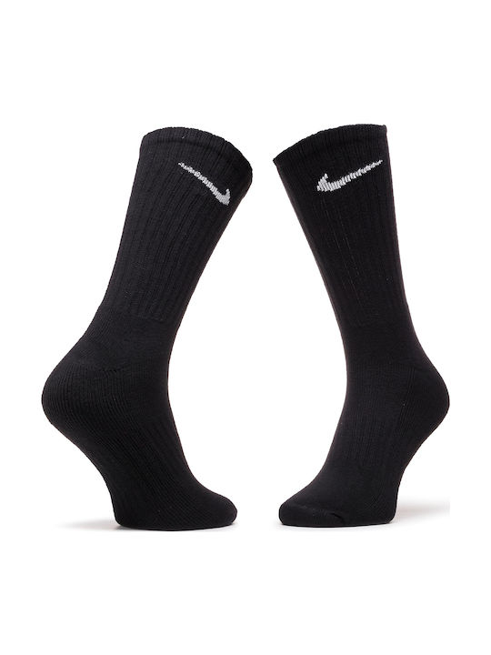 Nike Value Cotton Κάλτσες για Τέννις Πολύχρωμες 3 Ζεύγη