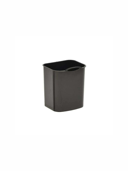 Click Plastic Bathroom Basket 8lt Gray