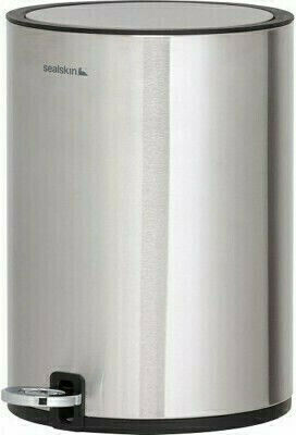 Geesa 362412404-110 Inox Καλαθάκι Μπάνιου 3lt Ασημί Geesa 362412404-110 Inox Καλαθάκι Μπάνιου 3lt Ασημί