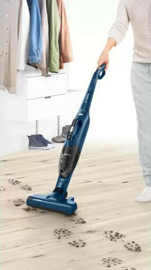Bosch Readyy'y Serie 2 Reîncărcabilă Aspirator 2 în 1 Stick & De Mână 14.4V Albastră