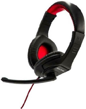 Ovleng OV-P1 On Ear Gaming Headset with Connection 3.5mm Black/Red