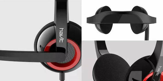 Havit H202D On Ear Gaming Headset με σύνδεση 3.5mm