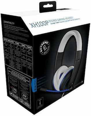 Gioteck XH-100S Over Ear Gaming Headset with Connection 3.5mm White