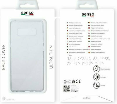 Senso Back Cover Σιλικόνης 0.3 Διάφανο (Galaxy Note 9)