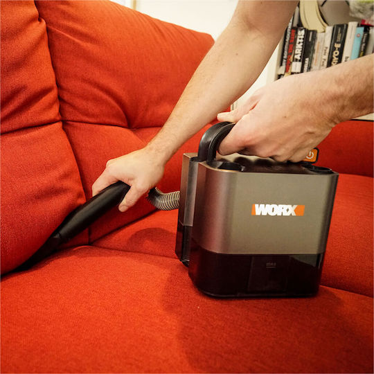 Worx Cube Vac Car Handheld Vacuum Rechargeable 12V Without Battery Grey
