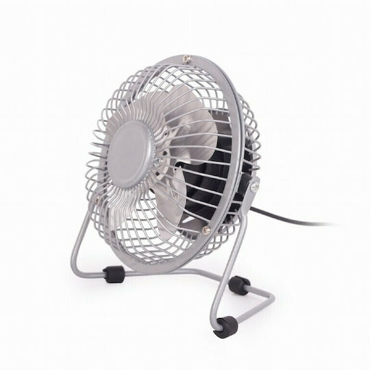 Gembird USB Office/Home Rotating Fan Silver NF03 NF-03-S