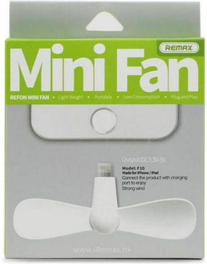 Remax Refon Mini Fan F10 Ventilator Lightning Roz