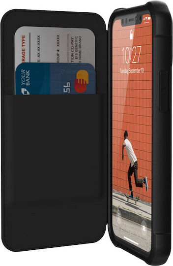 UAG Metropolis Buchen Sie Stoff Schwarz (iPhone 12 mini)