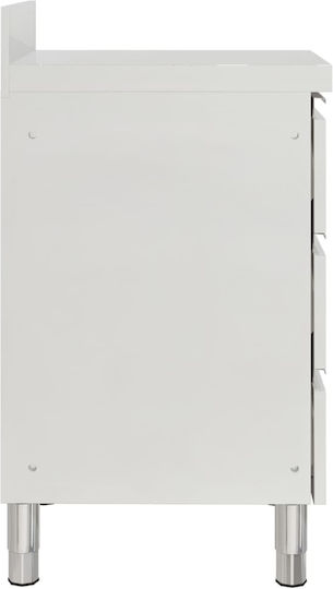 vidaXL Commercial Preparation Cabinet 50x60x
