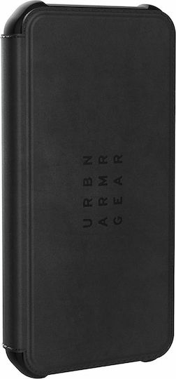 UAG Metropolis Book Piele Negru (iPhone 12 mini)