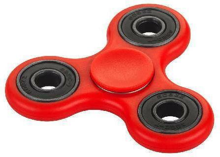 Fidget Spinner Πλαστικό Κόκκινο