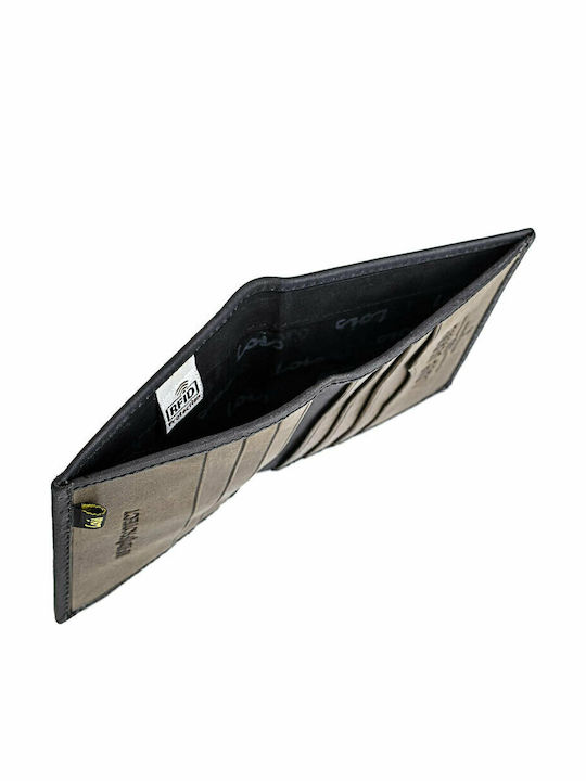 Portofel bărbătesc Clasice cu RFID Negru