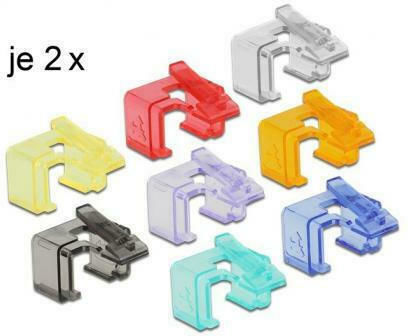 DeLock Клипс RJ45 10бр (86420)