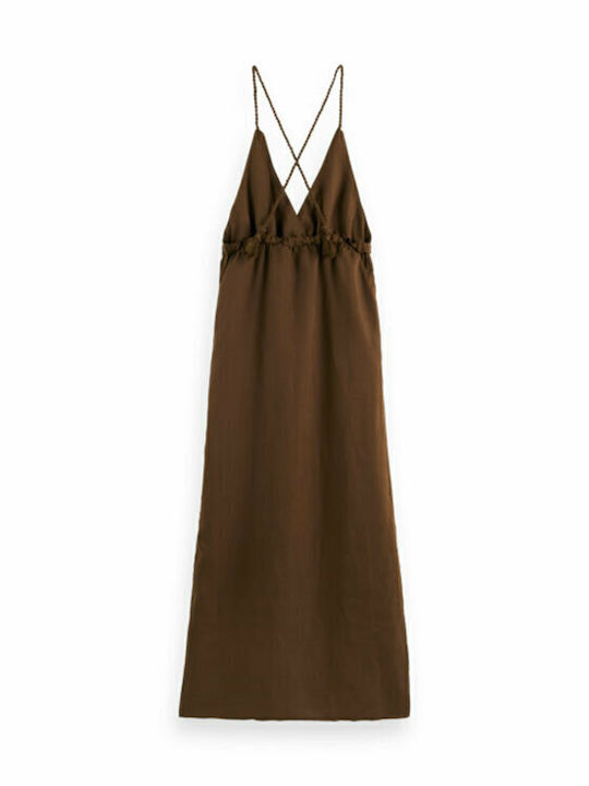 Summer Maxi Dress Brown