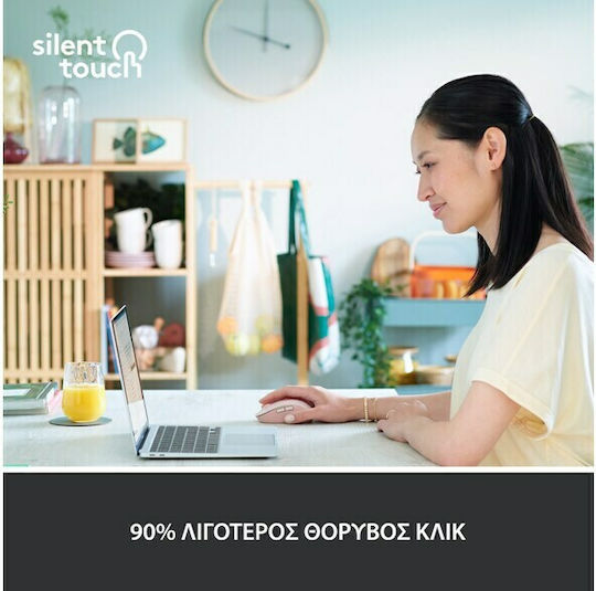 Logitech Signature M650 L Ασύρματο Bluetooth Ποντίκι Rose