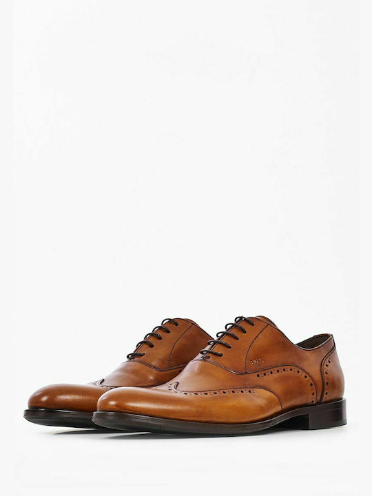 Boss Shoes Δερμάτινα Ανδρικά Oxfords Ταμπά