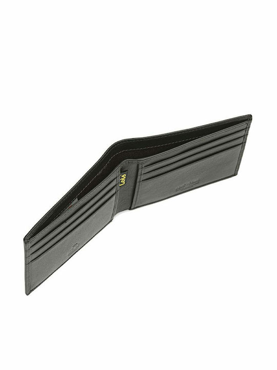 Δερμάτινο Ανδρικό Πορτοφόλι με RFID Σκούρο Καφέ