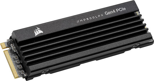 Corsair MP600 Pro LPX SSD 1TB τύπου M.2 με σύνδεση PCI Express 4.0 και Ψύκτρα (PS5 Compatible) CSSD-F1000GBMP600PLP
