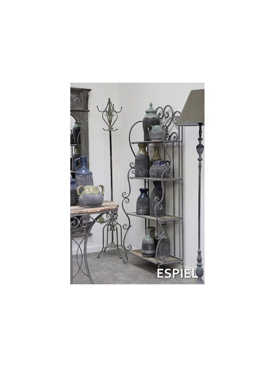 Espiel Decorative Vase Gray 14x14x33cm