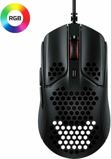 HyperX Pulsefire Haste RGB Gaming Ποντίκι 16000 DPI Μαύρο