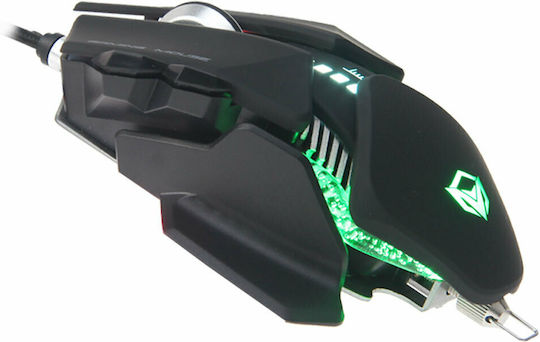 Meetion GM80 RGB Gaming Ποντίκι 4000 DPI Μαύρο