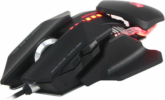 Meetion GM80 RGB Gaming Ποντίκι 4000 DPI Μαύρο