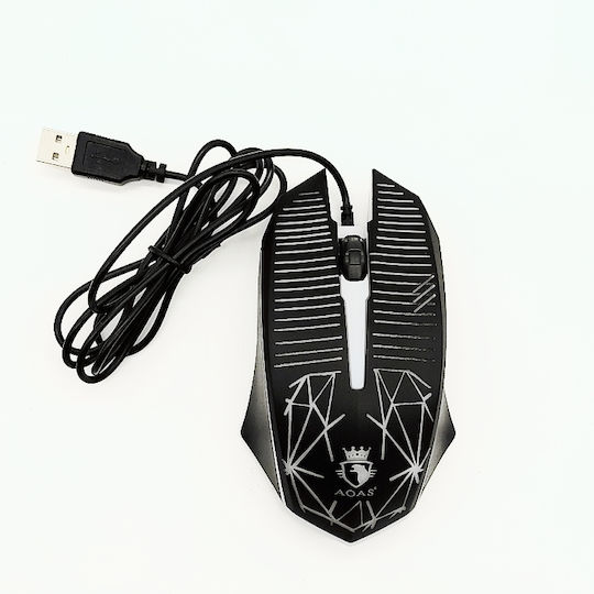 Aoas Aoas v06 RGB Gaming Ποντίκι Μαύρο