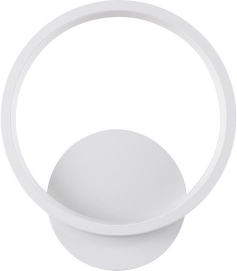 GloboStar Ted Modern Lamp Wall with Integrated LED and Adjustable White Light 20x23cm