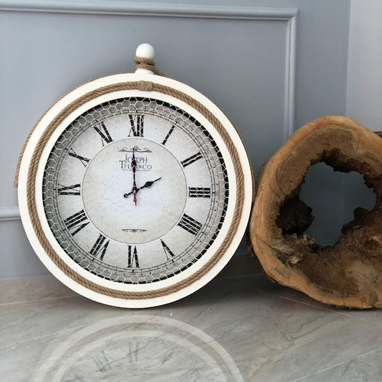 HomeMarkt Ρολόι Τοίχου Μεταλλικό Ø50cm