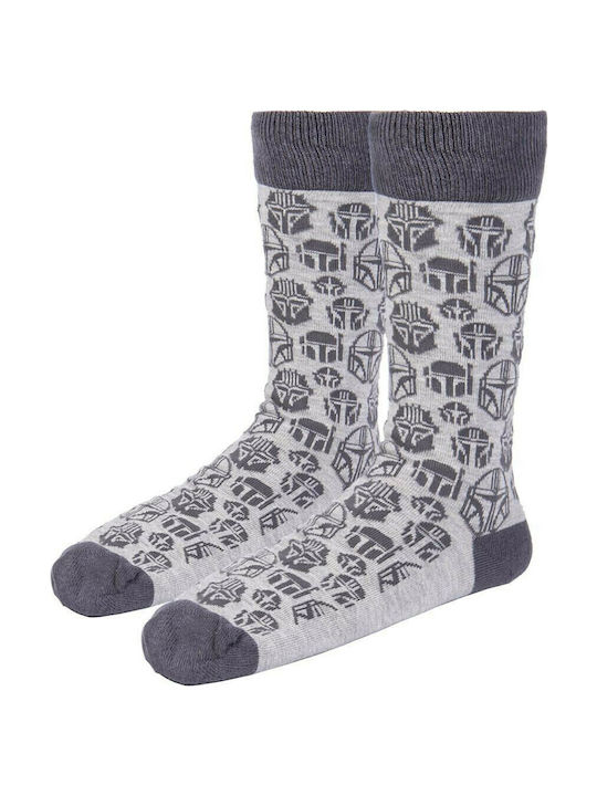 Cerda Mandalorian Set 3 Multicolor Γυναικείες Κάλτσες με Σχέδια Πολύχρωμες 3Pack