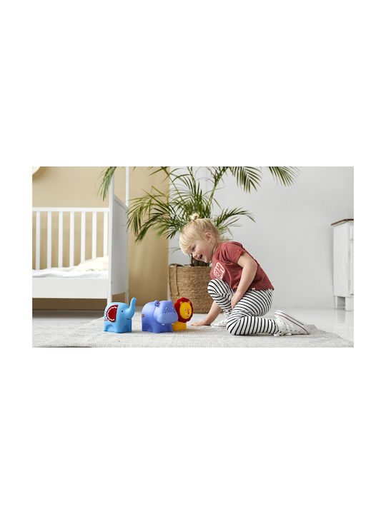 Fisher Price Nursery Night Light LED Lion Battery Yellow