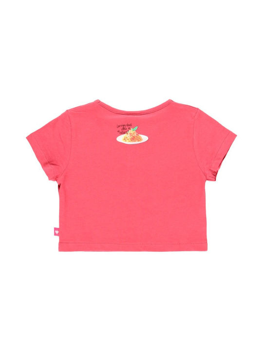 Boboli Kids' Blouse Short Sleeve Fuchsia