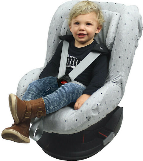 Dooky Car Seat Cover Stars Gray