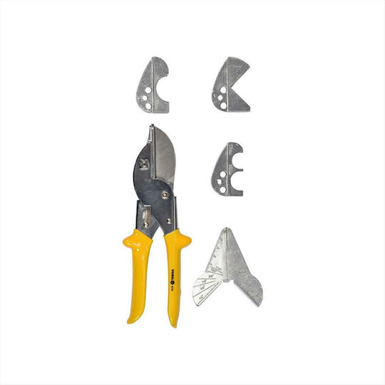 Vorel Manual Hand Pipe Cutter Scissors for PVC Hoses and Pipes Maximum Diameter 25mm for Plastic / PEX 48350