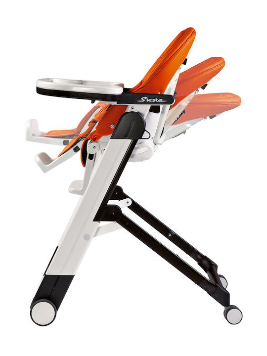 Peg Perego Siesta Αναδιπλούμενο Καρεκλάκι Φαγητού με Ρυθμιζόμενο Ύψος Lucent