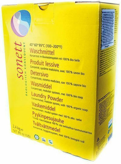 Sonett Detergent Powder for Whites & Coloreds Clothes 2.4kg