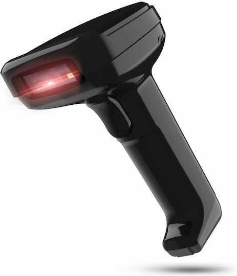 Deli Handheld-Scanner Verkabelt mit 1D-Barcode-Lesefunktion