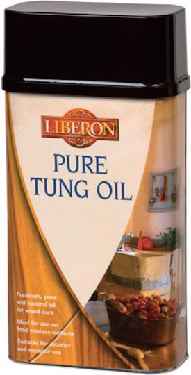 Liberon Pure Tung Oil Λάδι Συντήρησης Άχρωμο Ματ 1lt