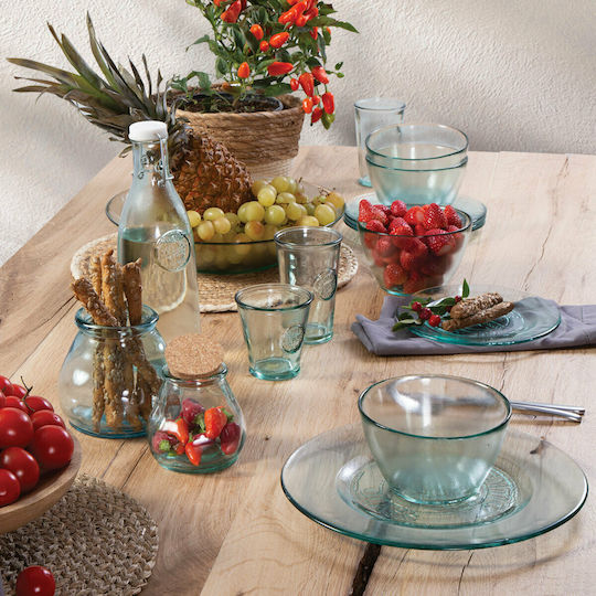 Nef-Nef Homeware Sac Βάζο Γενικής Χρήσης με Φελλό Γυάλινο 800ml