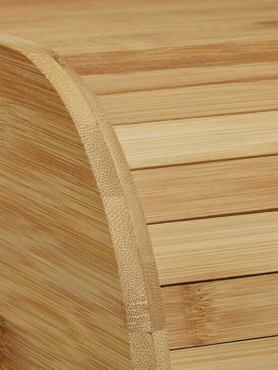 Relaxdays Ψωμιέρα με Καπάκι από Bamboo Καφέ 40.5x28x21cm Relaxdays Ψωμιέρα με Καπάκι από Bamboo Καφέ 40.5x28x21cm