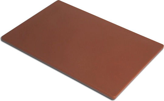 GTSA Πλάκα Κοπής Πολυαιθυλενίου Καφέ 60x40x2cm