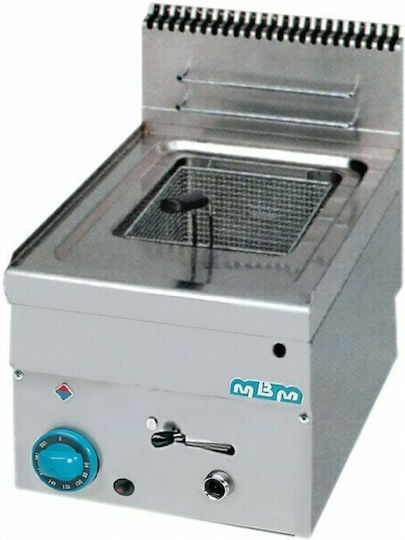 MBM Φριτέζα Υγραερίου 7.4kW Χωρητικότητας 8lt 40x60x27cm GF46