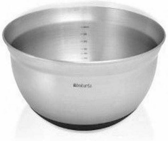 Brabantia Ανοξείδωτο Μπωλ Ανάμειξης Χωρητικότητας 3lt