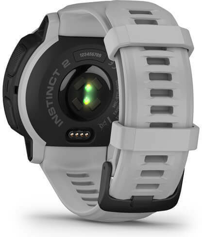 Garmin Instinct 2 Solar 45mm Αδιάβροχο Smartwatch με Παλμογράφο (Mist Gray)