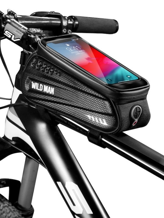 Wildman ES3 1L Bicycle Frame Bag Black