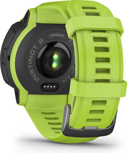 Garmin Instinct 2 45mm Αδιάβροχο Smartwatch με Παλμογράφο (Electric Lime)