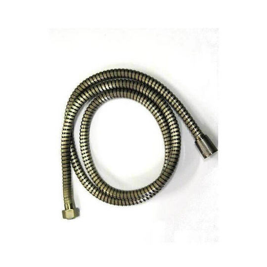 Interflex Σπιράλ Ντουζ Inox 150cm Μπρούτζινο