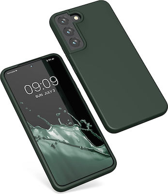 KWmobile Soft Flexible Silicone Back Cover Moss Green (Galaxy S22 5G)