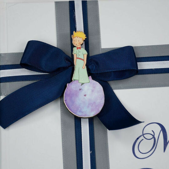 Papillon Kids Guest Book with Little Prince Theme Made of Cardboard